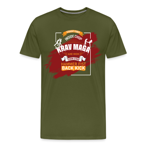 Krav Maga Strikes - olive green