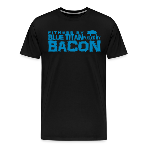 Blue Titan Fitness & Bacon - black