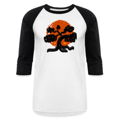 Bonzai Tree 3/4 Tee - white/black