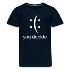 Kids' You Decide Premium Tee - deep navy