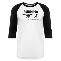 Running, Dinosaur Motivation - white/black