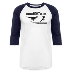 Blue TItan Running Club, Dinosaur Motivation - white/navy