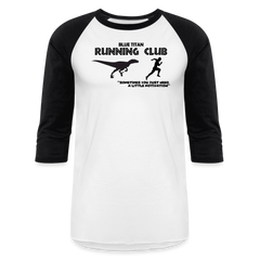 Blue TItan Running Club, Dinosaur Motivation - white/black