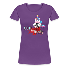 Cute But Deadly - purple