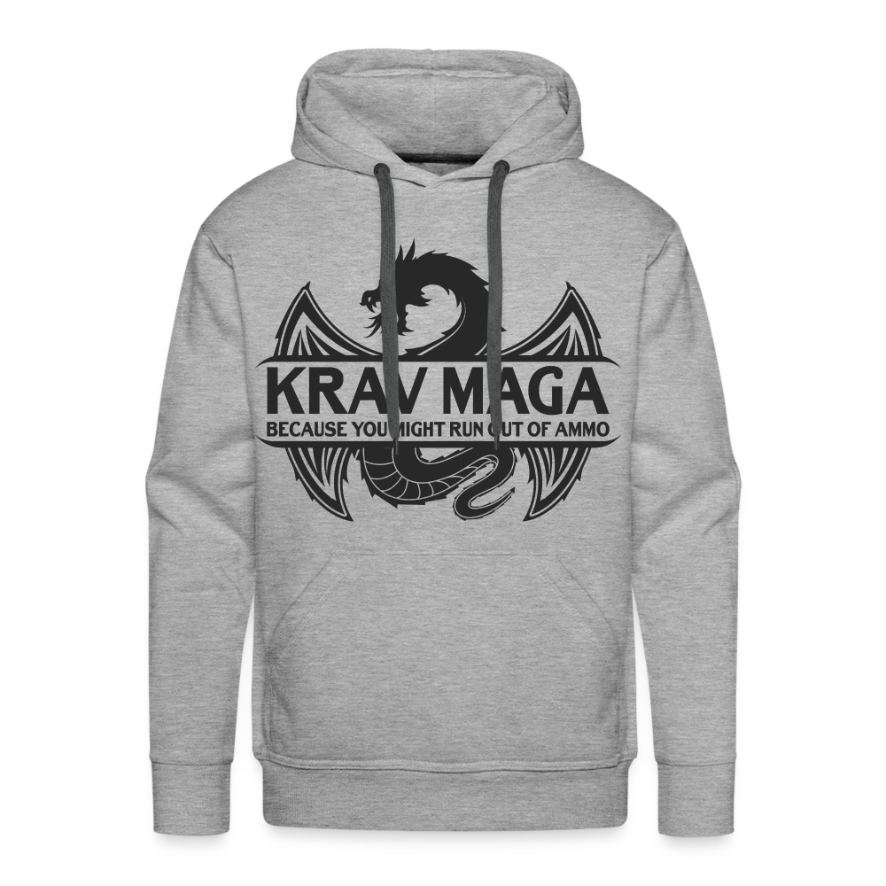 Run out of Ammo, Hoodie - heather grey