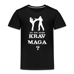 Toddler "Do You Even Krav Maga" T - black