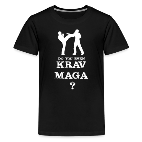 Kids Do You Even Krav? - black
