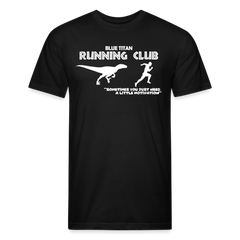 Blue Titan Running Club, Dinosaur Motivation T - black