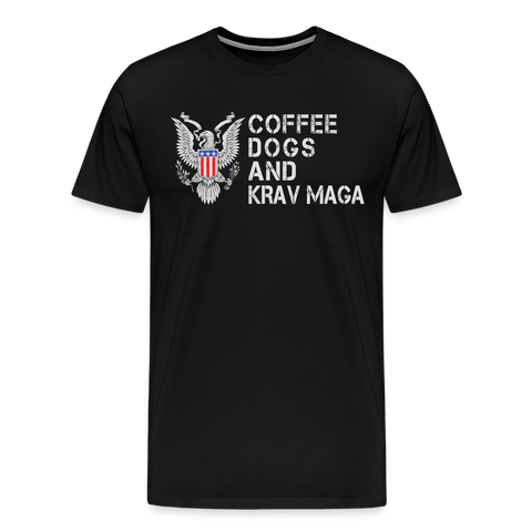 Coffee Dogs and Krav Maga - black