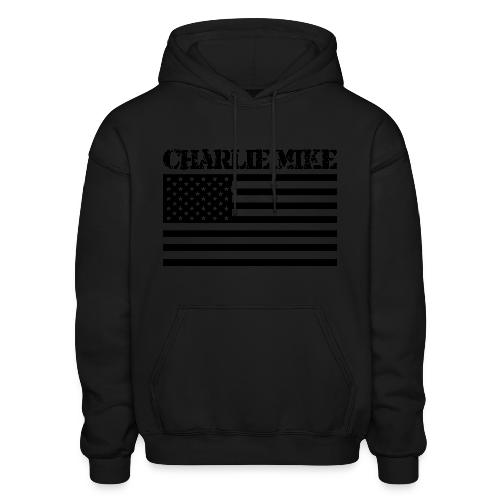 Charlie Mike Hoodie - black