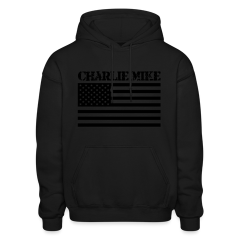 Charlie Mike Hoodie - black