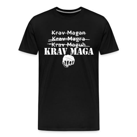 Krav Maga Spelling Errors - black