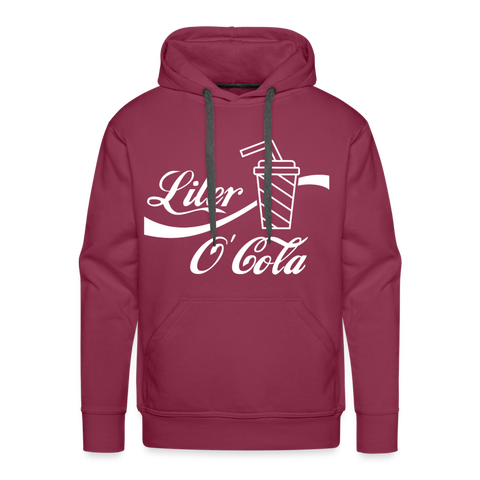 Liter O Cola Premium Hoodie - burgundy