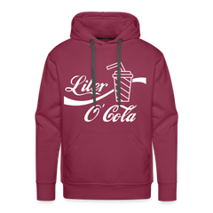 Liter O Cola Premium Hoodie - burgundy