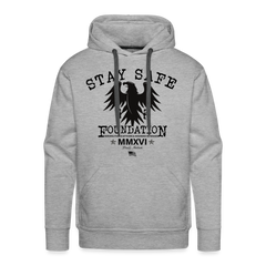 Stay Safe Eagle Type - heather grey