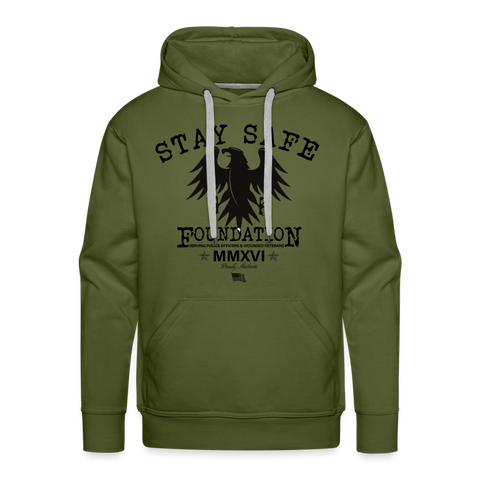 Stay Safe Eagle Type - olive green