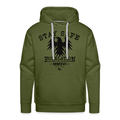 Stay Safe Eagle Type - olive green