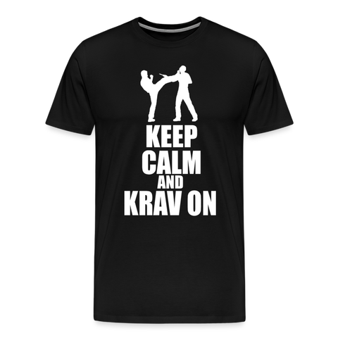 Keep Calm and Krav On - black