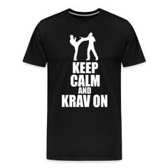 Keep Calm and Krav On - black