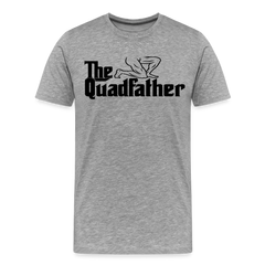 The Quadfather - heather gray