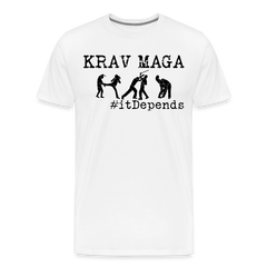 Krav Maga It Depends - white