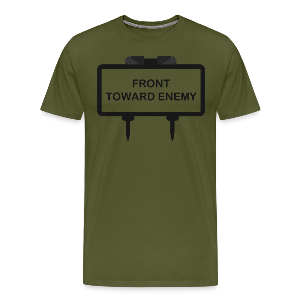 Front Toward Enemy - olive green