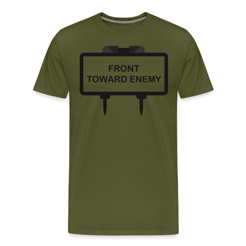 Front Toward Enemy - olive green