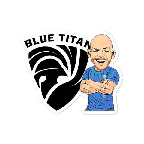 Blue Titan EB Sticker