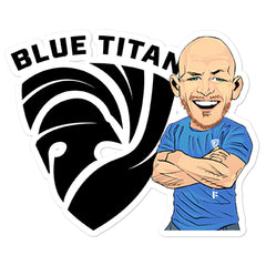 Blue Titan EB Sticker