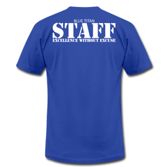 Blue Titan Staff Shirt - royal blue