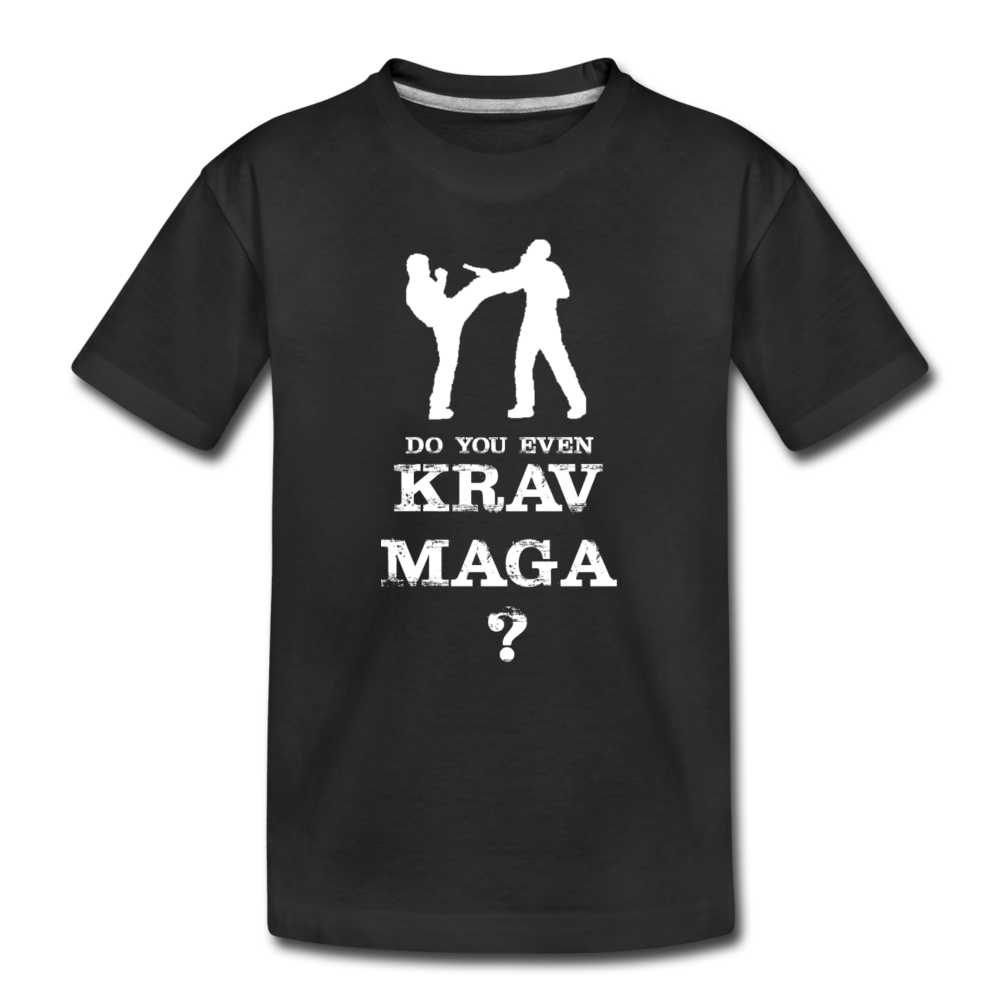 Kids Do You Even Krav? - black