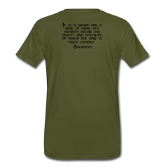 Keep Calm and Lift - olive green