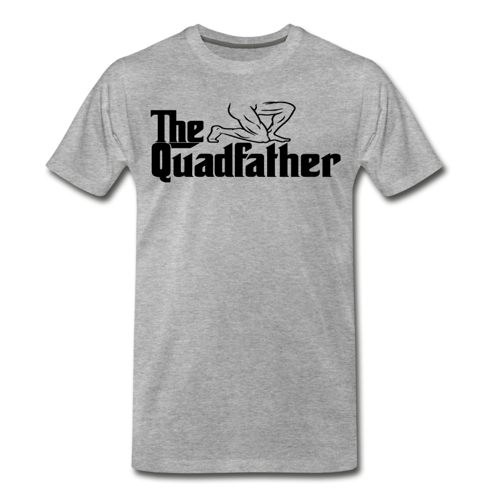 The Quadfather - heather gray
