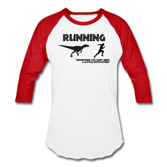 Running, Dinosaur Motivation - white/red