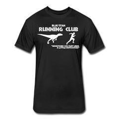 Blue Titan Running Club, Dinosaur Motivation T - black
