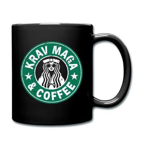 Krav Maga & Coffee Mug - black