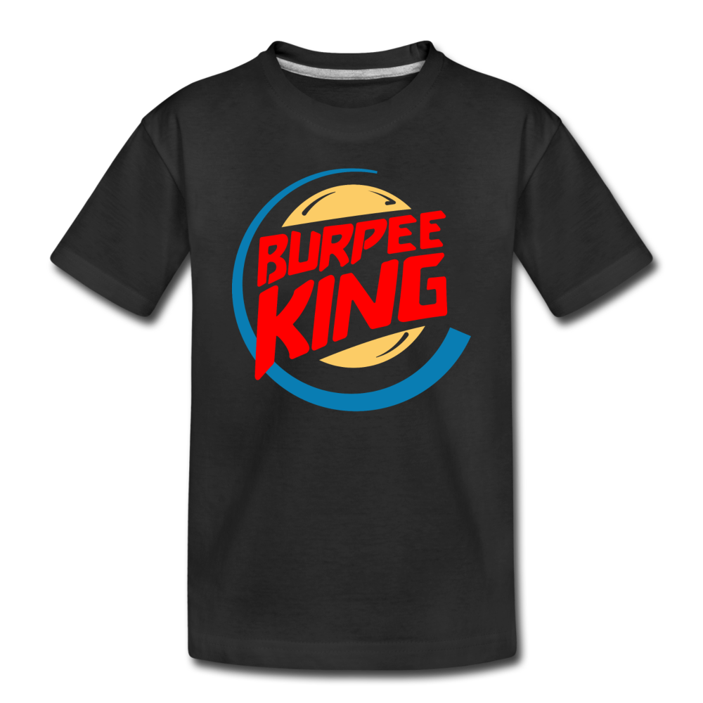 Kids' Burpee King Premium Tee - black