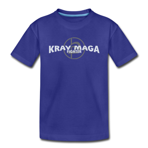 Krav Maga Fighter, Kids' Premium T-Shirt - royal blue
