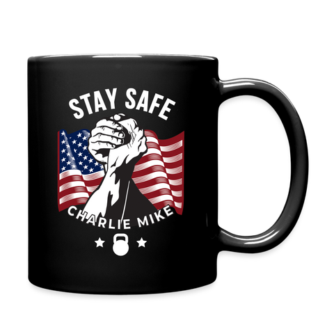 God Bless the USA Charity Coffee Mug - black