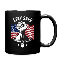 God Bless the USA Charity Coffee Mug - black