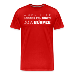 Do a Burpee - red