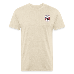 Blown Up Army Field Manual Fitted T - heather cream