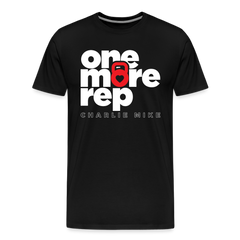 Unisex "One More Rep" Charlie Mike Shirt - black