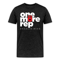 Unisex "One More Rep" Charlie Mike Shirt - charcoal grey