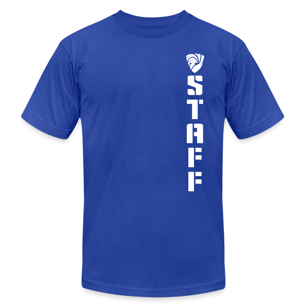Blue Titan Staff Coach Shirt - royal blue