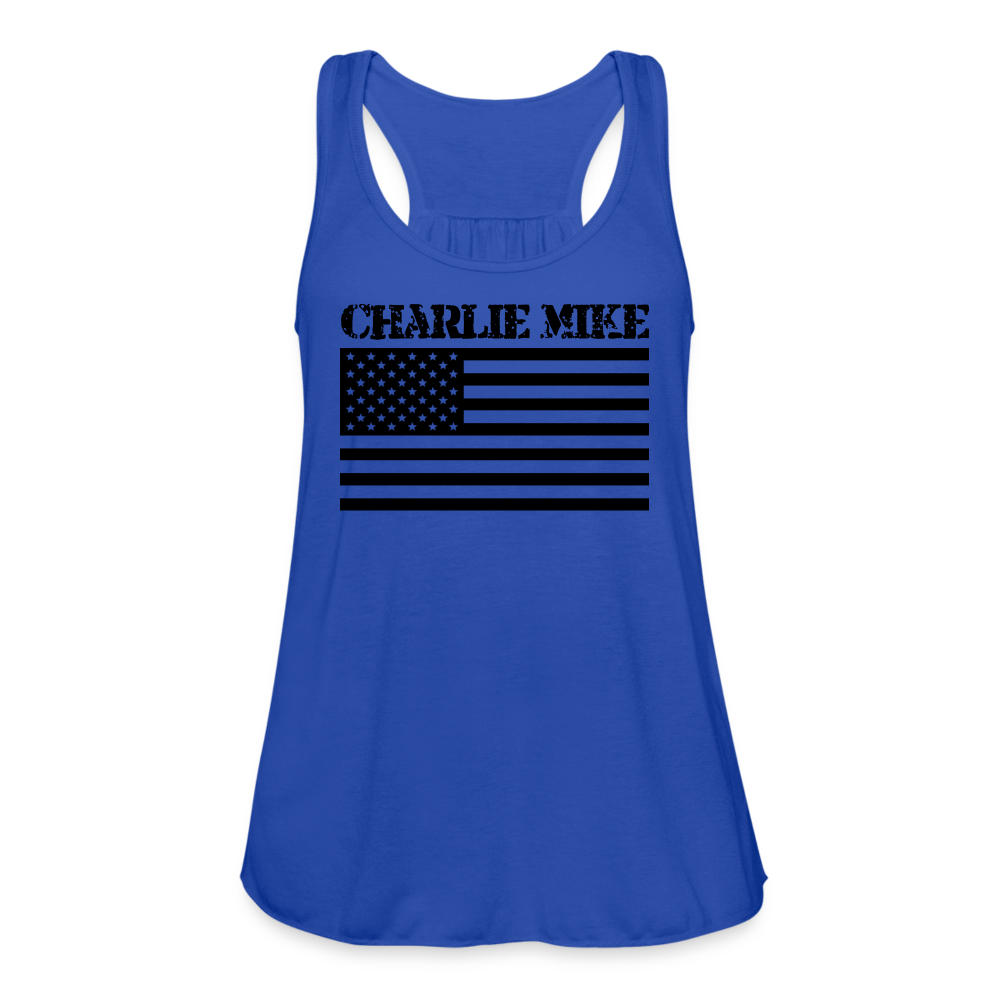 Charlie Mike Women's Tank Top - royal blue