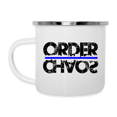 Order over Chaos Camper Mug - white