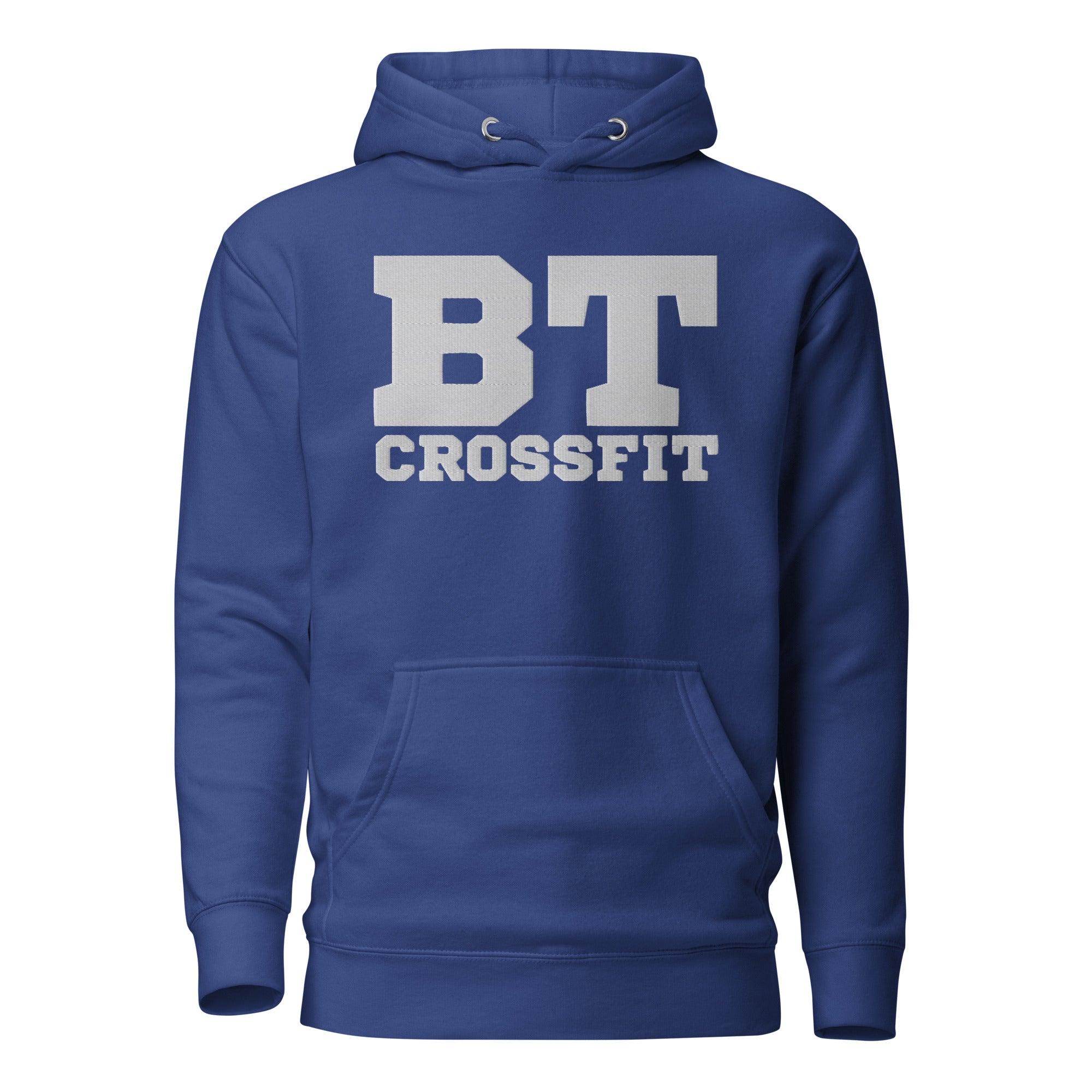 Blue Titan "BT" CrossFit Premium Embroidered Hoodie